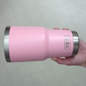 Pink 30 oz yeti tumbler